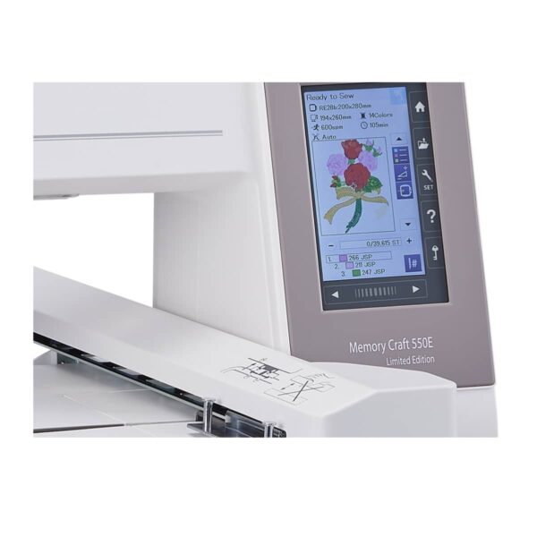 Demo Janome MC 550E broderimaskin - Bilde 4