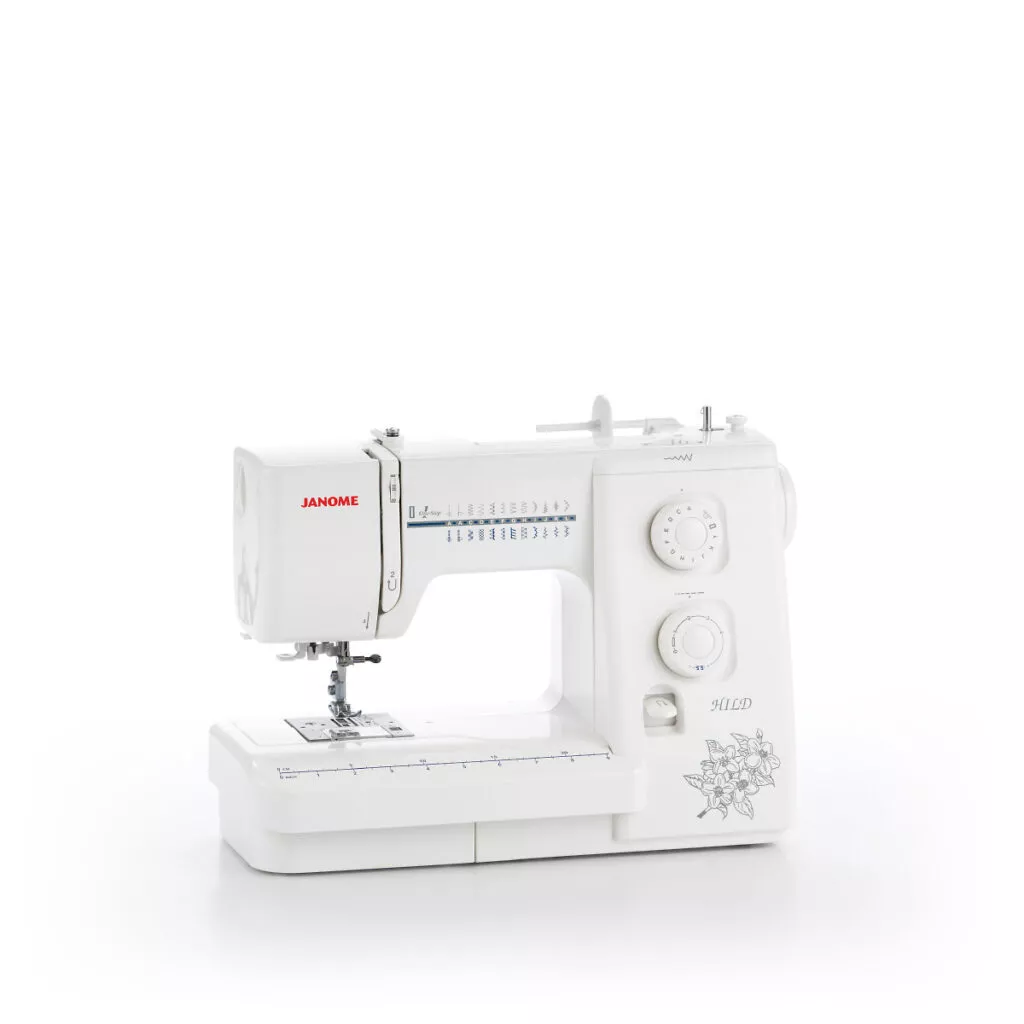 Janome Hild, en mekanisk symaskin med 23 sømmer
