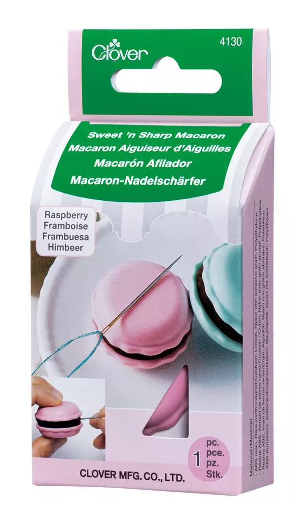 Clover nålepute macaron – magnetisk nålepute
