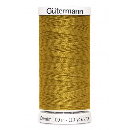 Gutermann denim - 100m - Farge 1970