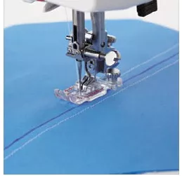 1/4 inch fot med guide transparent til Janome