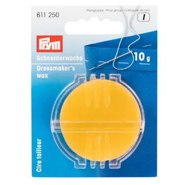Prym trådvoks i gul farge