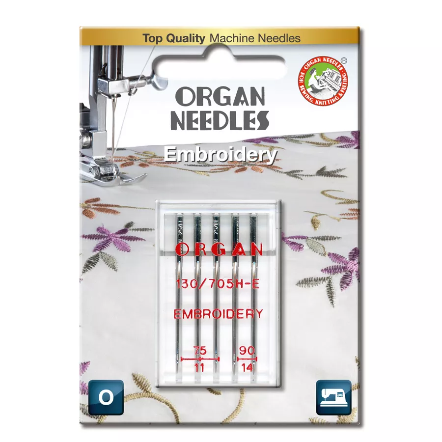 Organ embroidery 75-90 broderinåler