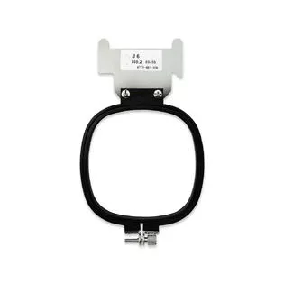 Broderiramme J6 66x66 mm med skrue på midten, Janome MB4/MB7