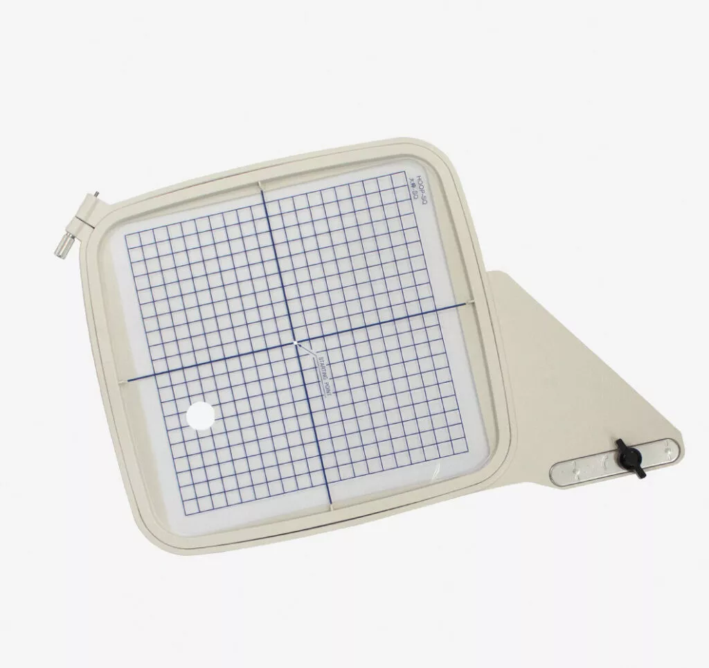 Broderiramme SQ 200x200 mm til Janome broderimaskin