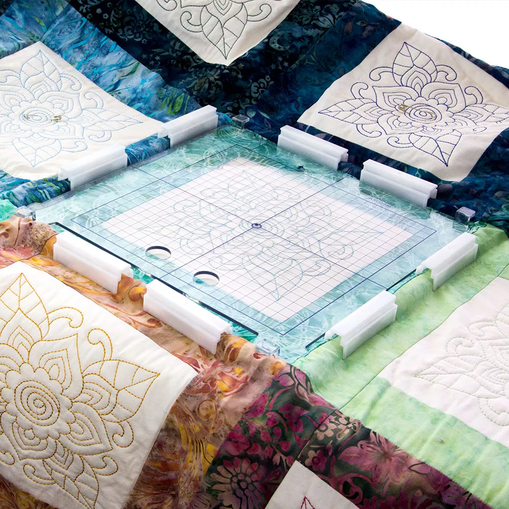 AcuFil Quilting 200x200 mm til Janome broderimaskin