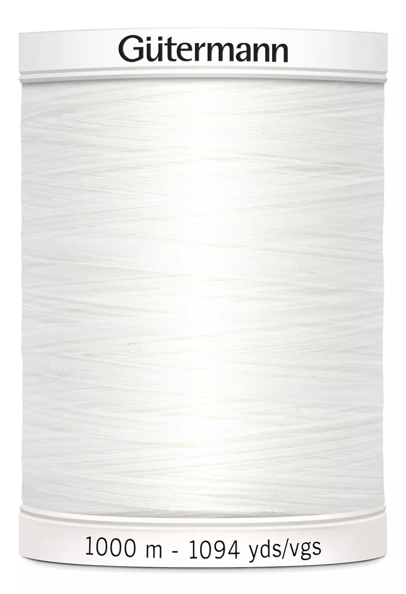 Gutermann No. 100 -Alle stoffers tråd- 1000 M farge 800