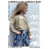 Casper & Clara cardigan til barn (74-146)