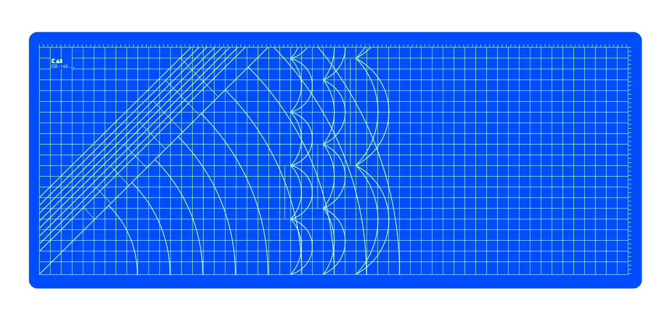 Skjærematte 1450x600x2 mm