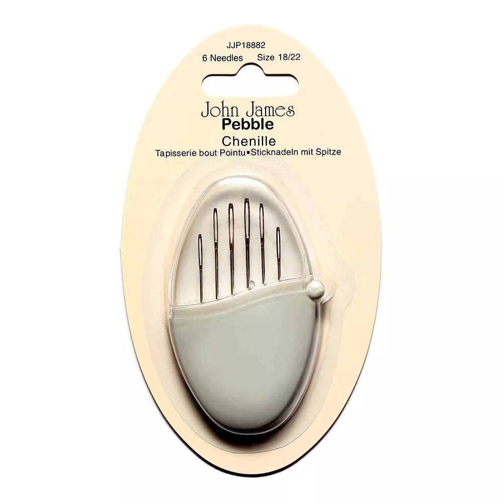 John James Pebble stramainåler med spiss i grått etui