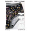 Idas Under, truser til dame (XXS-4XL)