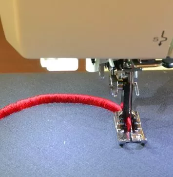 Frynsefot – trykkfot til Janome symaskin