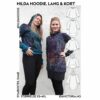 Hilda Hoodie, lang & kort genser (XS-4XL)