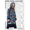 Kiddie hoodie - lang & kort genser til barn (92-170)