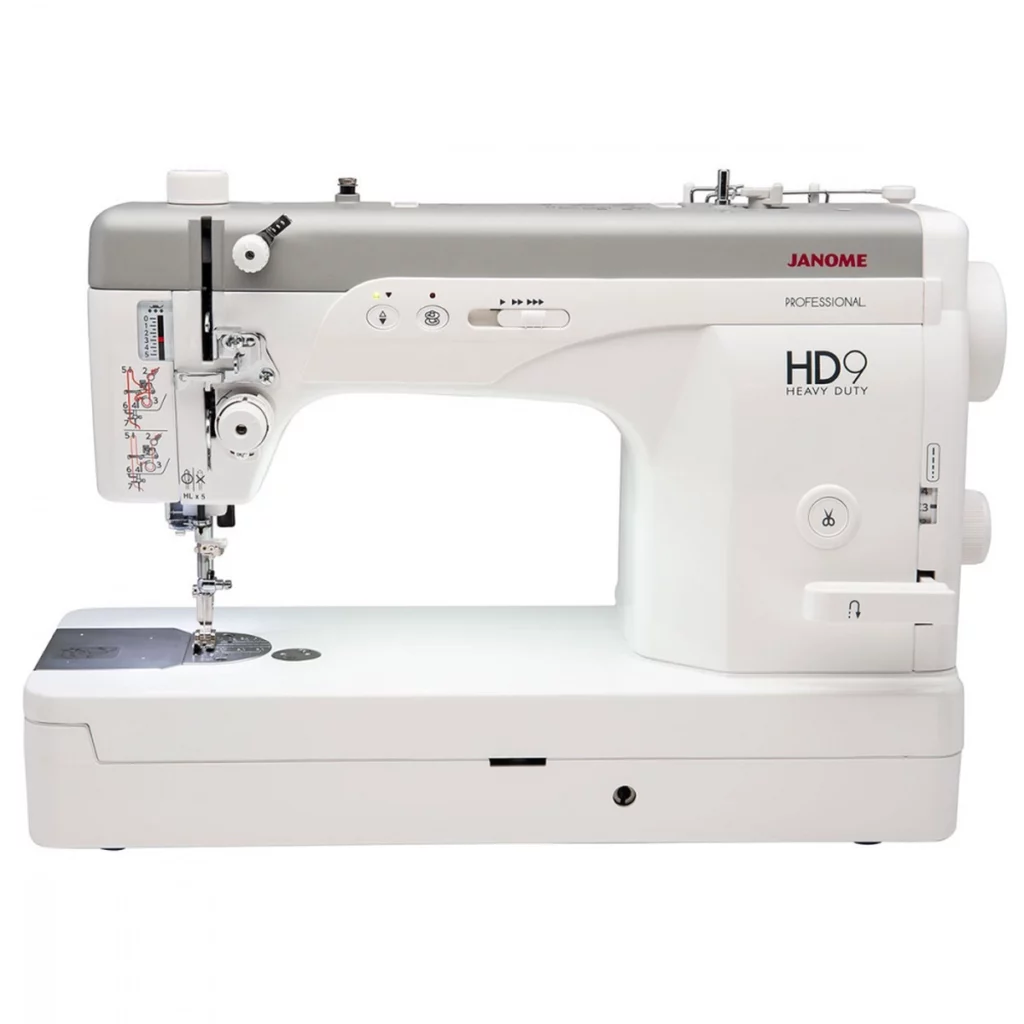 Janome HD9 Professional, semi-industriell rettsømsmaskin