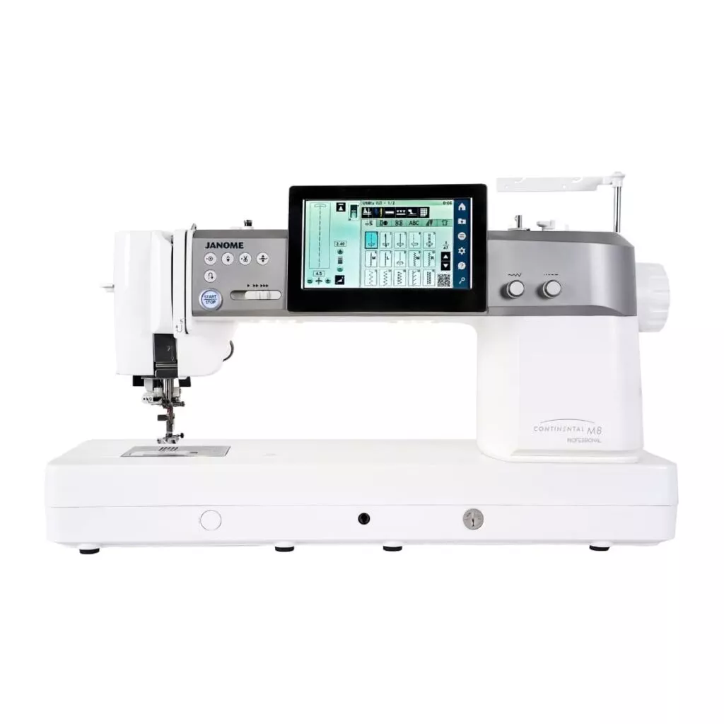 Janome M8 Continental sy- og quiltemaskin