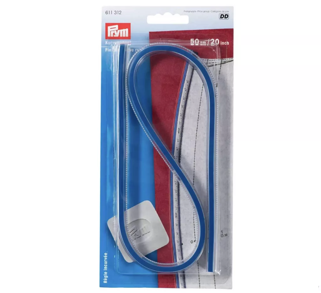 Prym fleksibel linjal 50 cm