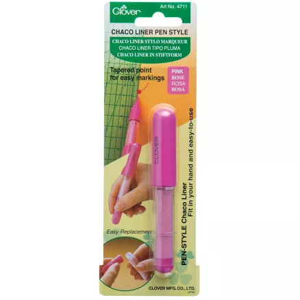 Clover Chaco Liner penn rosa krittmarkør