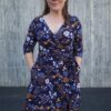 Wivi Wrap omslagskjole (XS – 4XL) - Bilde 4