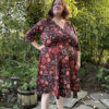 Wivi Wrap omslagskjole (XS – 4XL) - Bilde 5