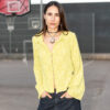 Collared blouse + cone sleeves - Bilde 3
