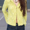 Collared blouse + cone sleeves - Bilde 5