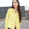 Collared blouse + cone sleeves - Bilde 6