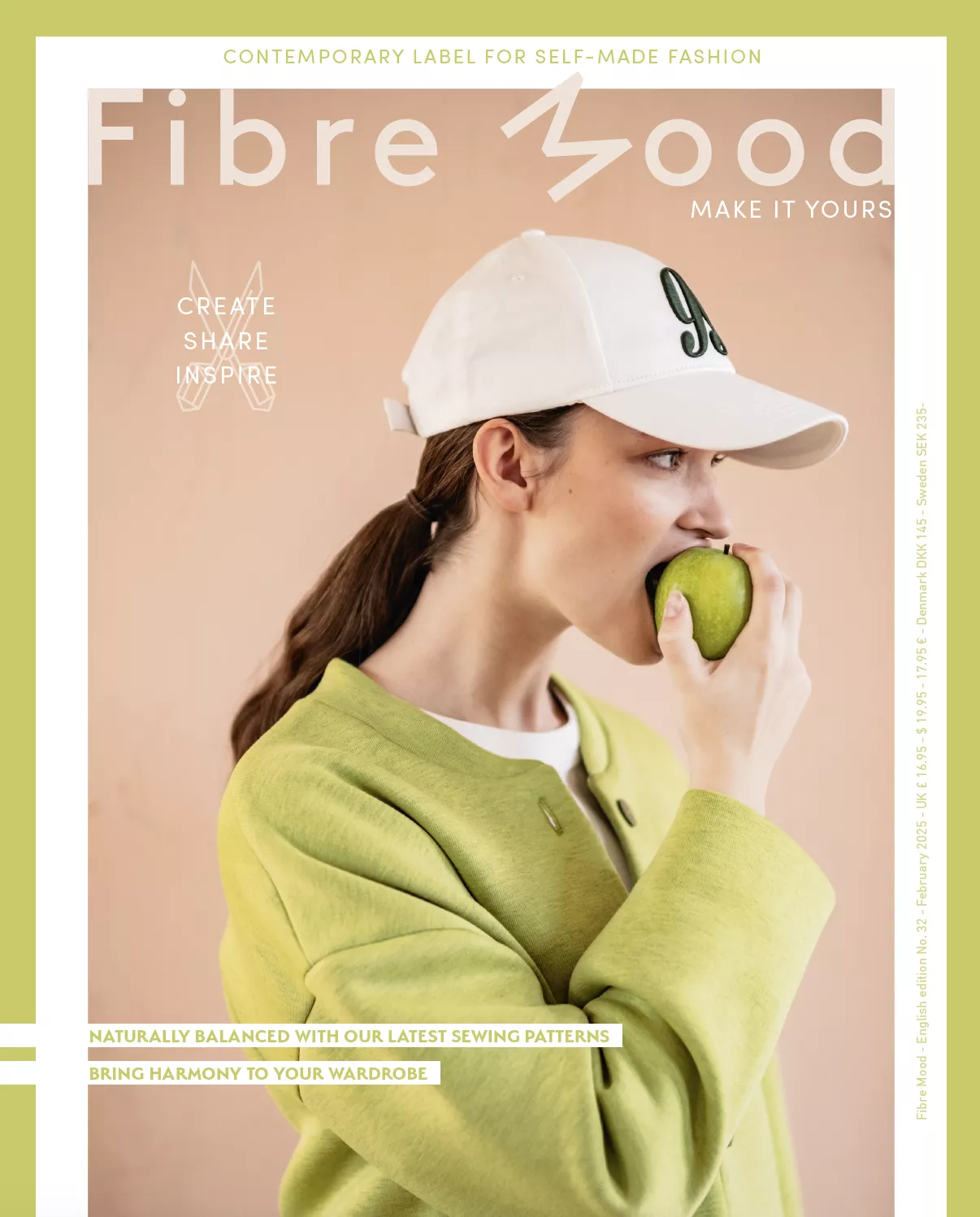 Fibre Mood 32 symagasin med vårmønstre