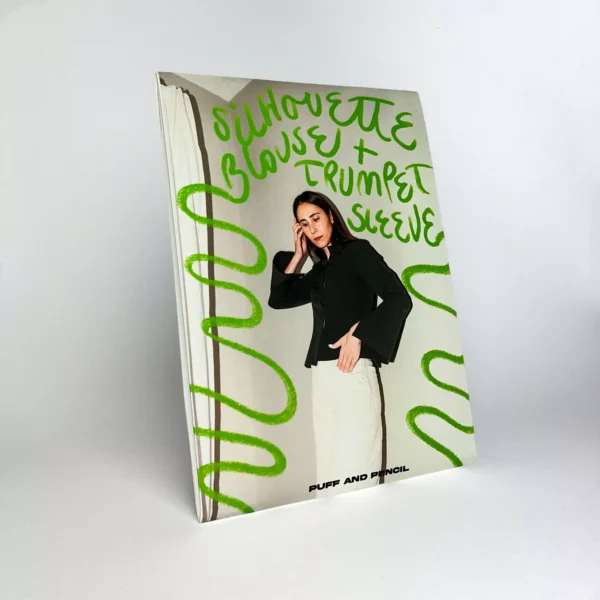 Silhouette blouse + trumpet sleeve