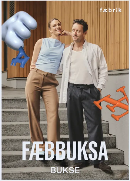 Fæbbuksa fra Fæbrik – symønster til unisex dressbukse
