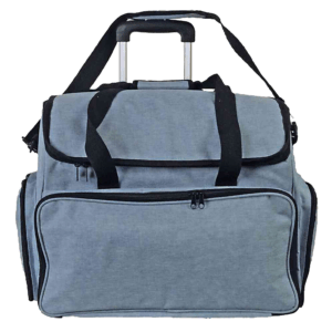 Trillekoffert til symaskin lys blå