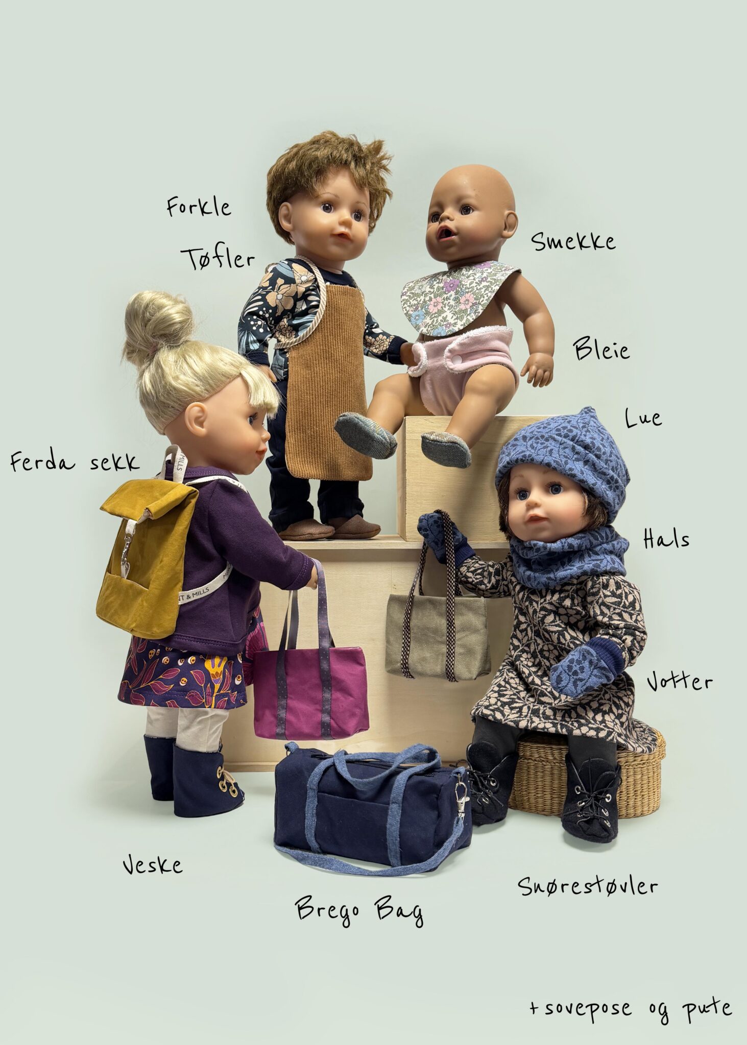 Sy til babydukke – 2. Utstyr & tilbehør - Bilde 2