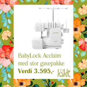 Kampanje - BabyLock Acclaim med stor gavepakke