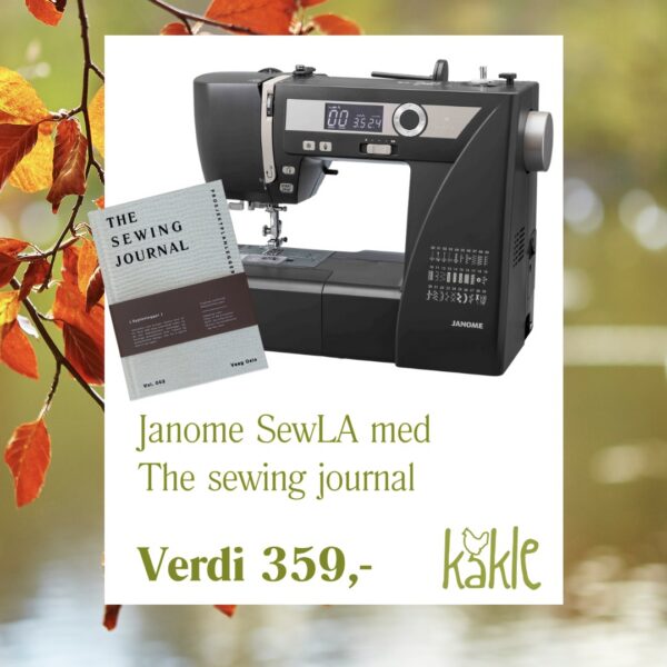 Kampanje - Janome SewLA med syjournal på kjøpet