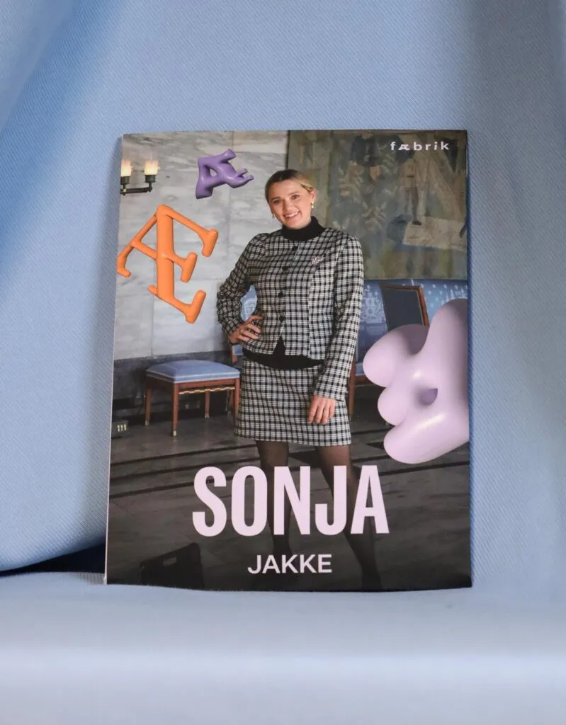 Sonja jakke fra Fæbrik – symønster til helfôret jakke