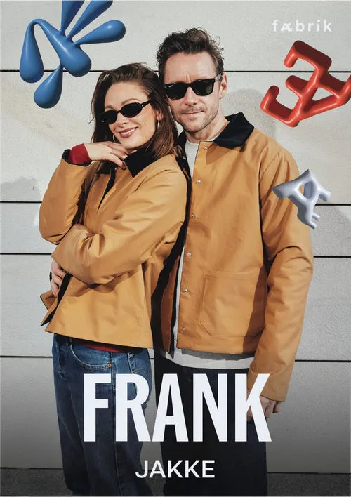 Frank jakke fra Fæbrik – symønster til vrengbar unisex jakke