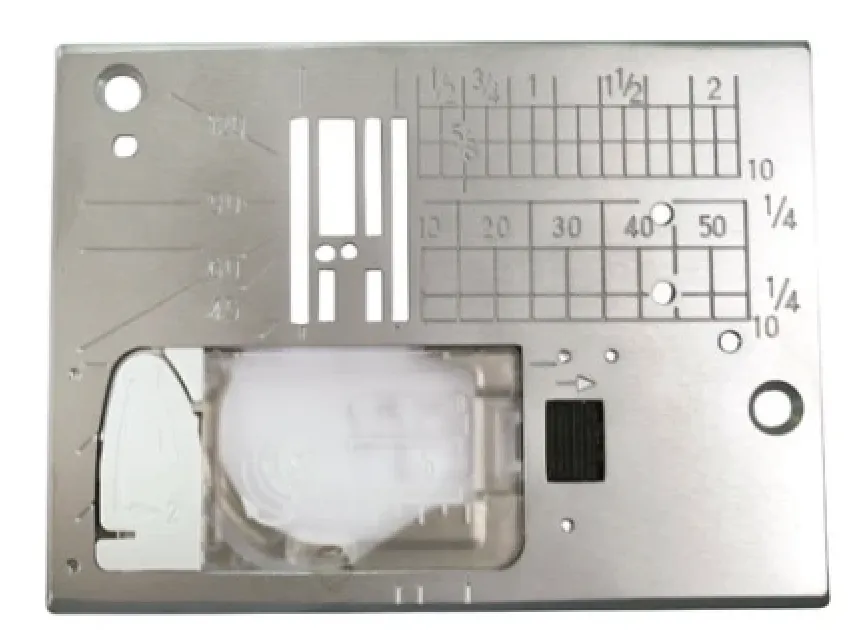Rettsømsstingplate Janome 6050/6100/7200/S3 og Elna