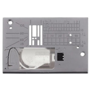Rettsømsstingplate Janome MC1000