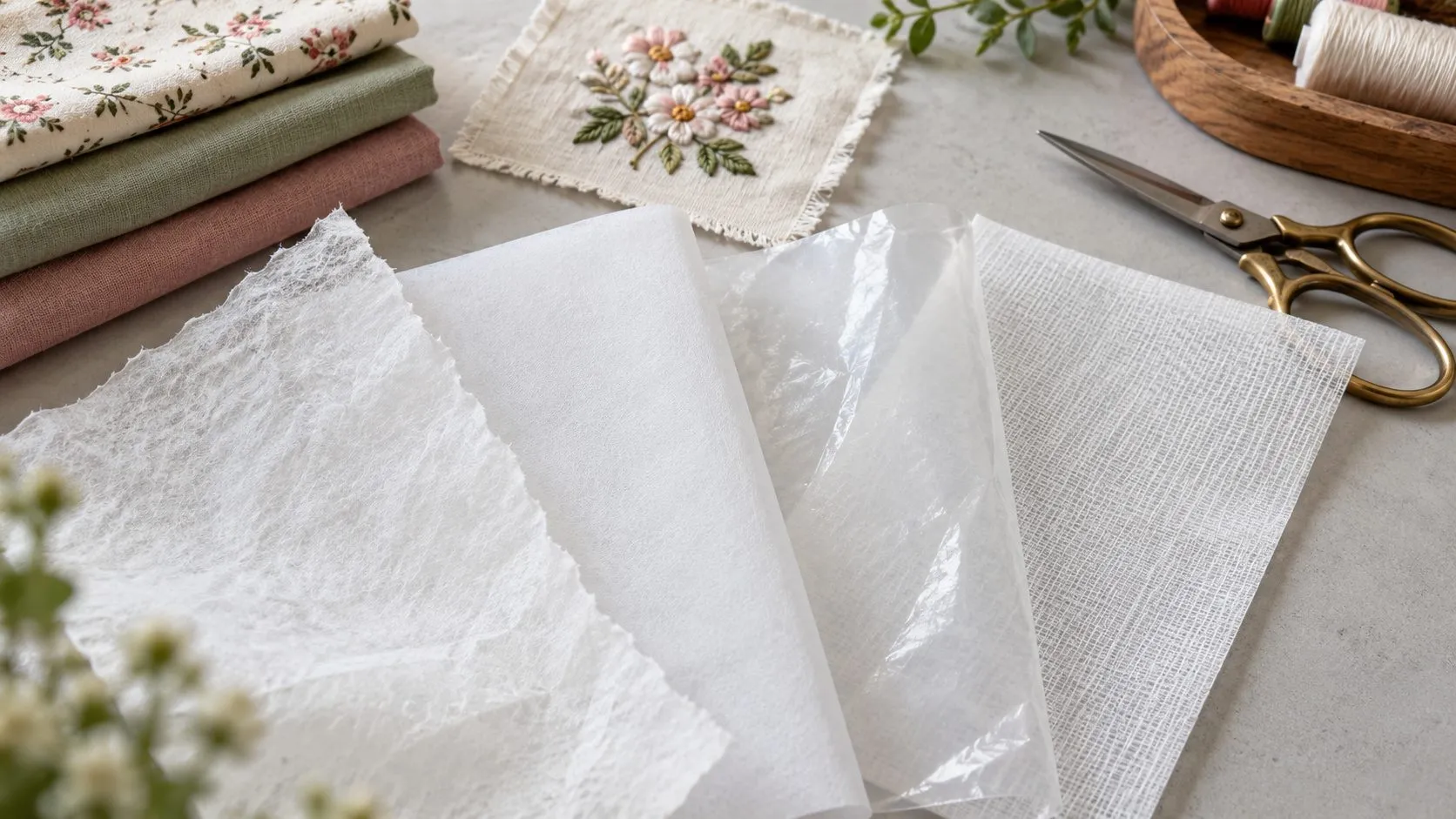 Stabilisering til broderi – hva skal jeg velge?